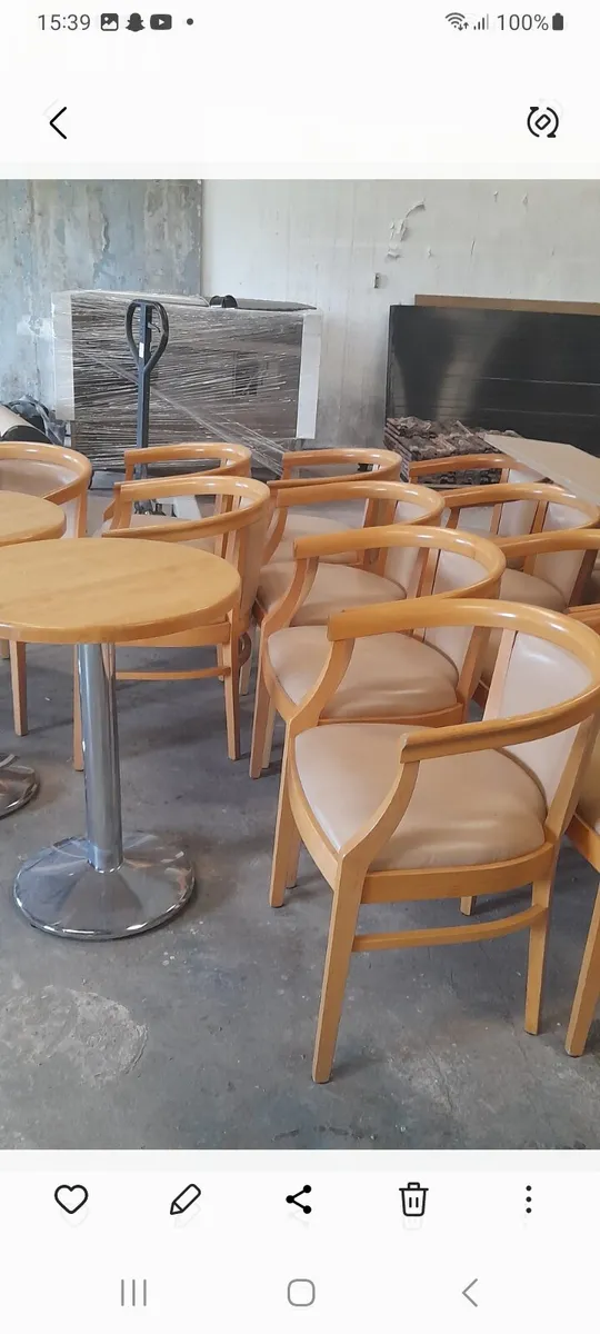 Armchairs and small tables - Image 3