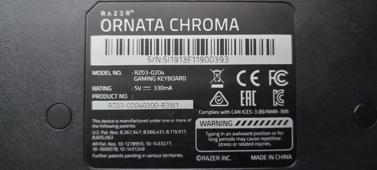 Razer Keyboard - Image 2