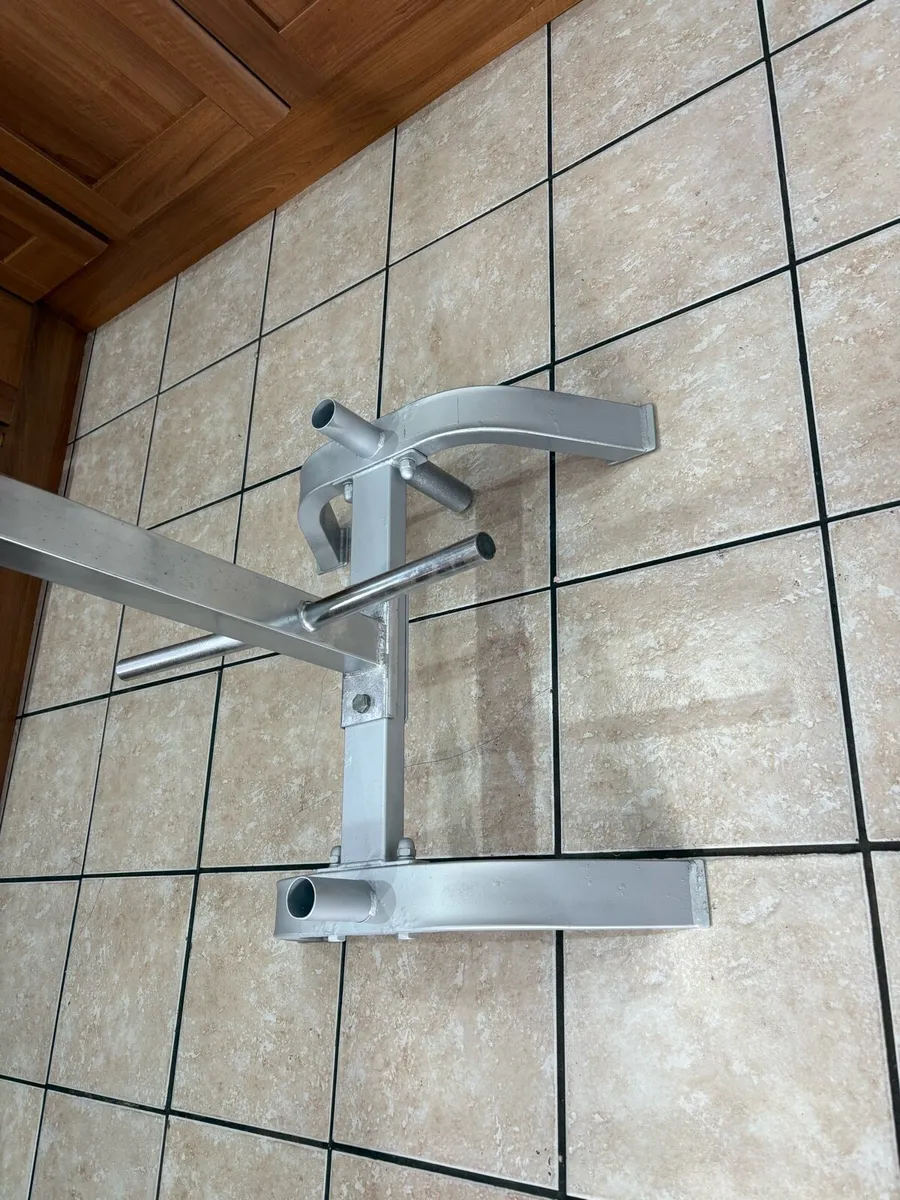 STANDARD (1 INCH) BARBELL + WEIGHT STAND - Image 3