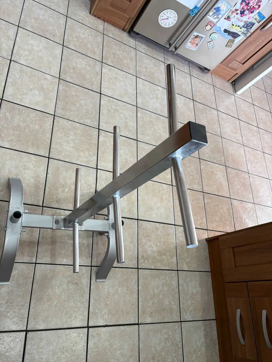 STANDARD (1 INCH) BARBELL + WEIGHT STAND - Image 4