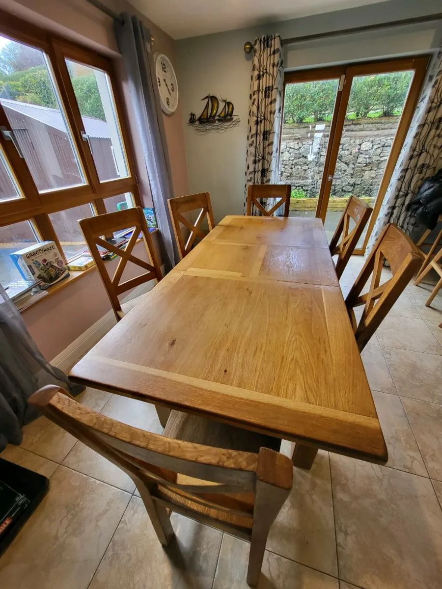 Dining Table & 6 Chairs - Image 2