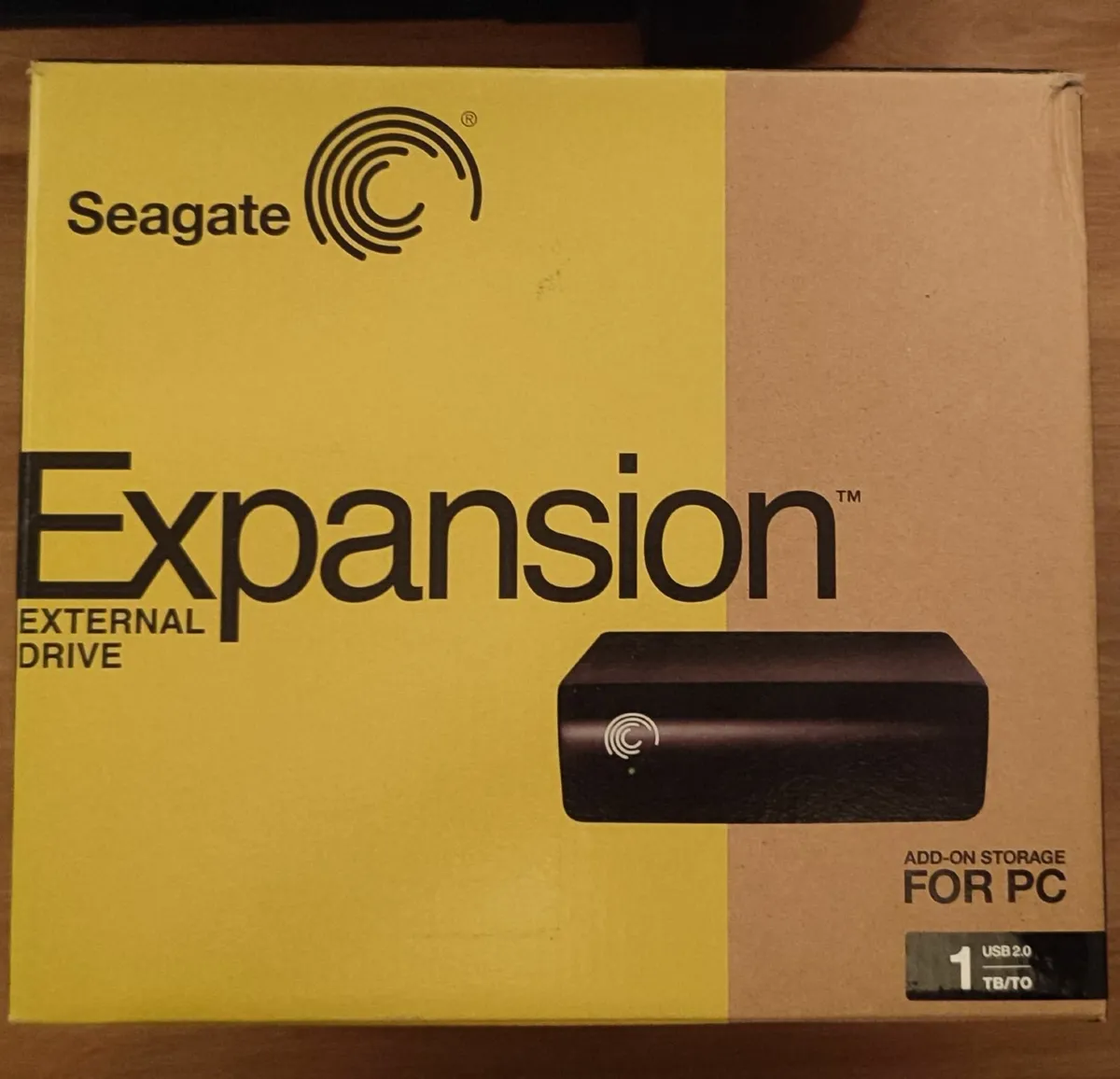 Seagate 1tb External HDD - Image 1