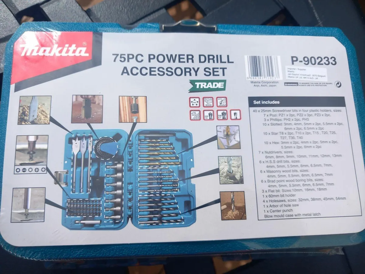 Makita 75 pcs set