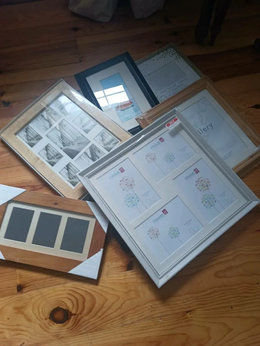 6 beautiful new frames,not opened 25 for lot - Image 1
