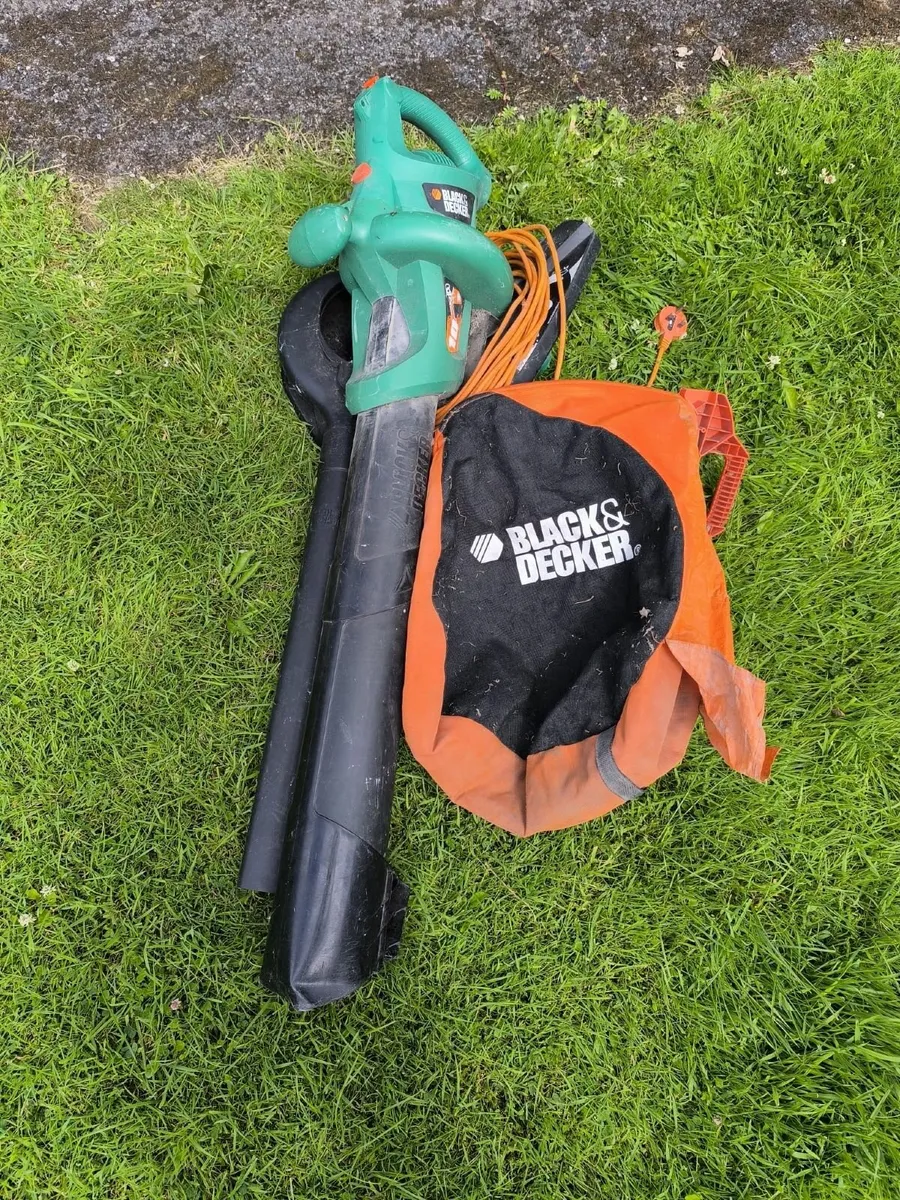 Black and Decker garden hoover - Image 2