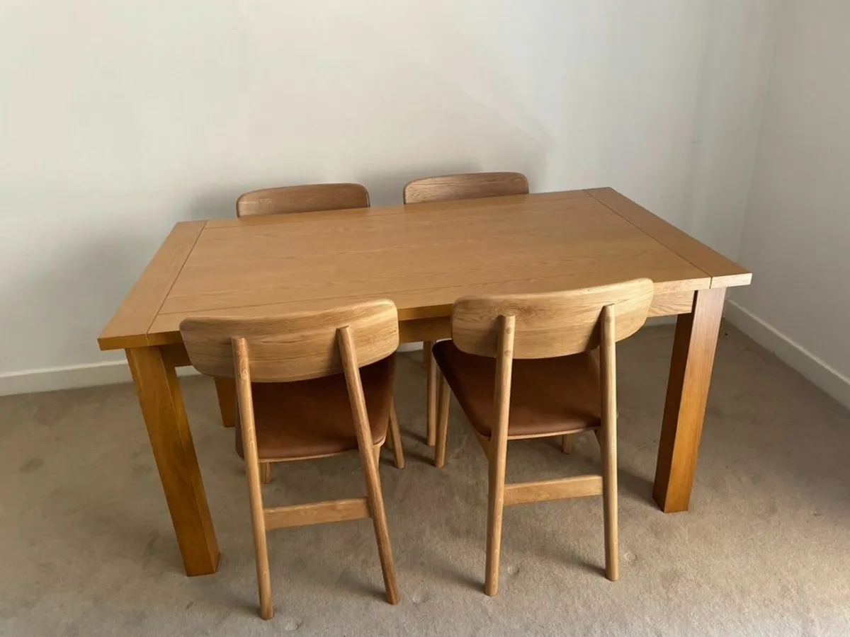 Dining Table and 4 Chairs - Image 1