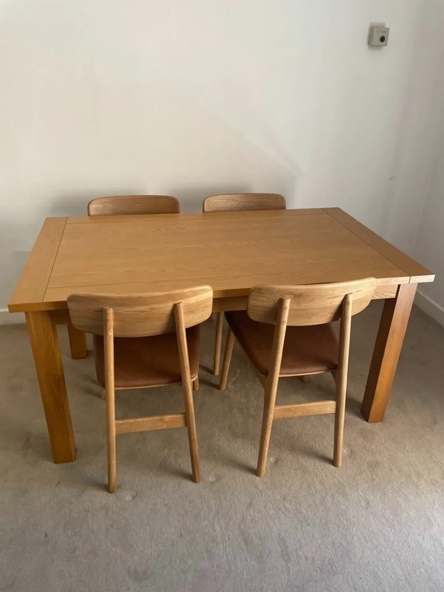 Dining Table and 4 Chairs - Image 3