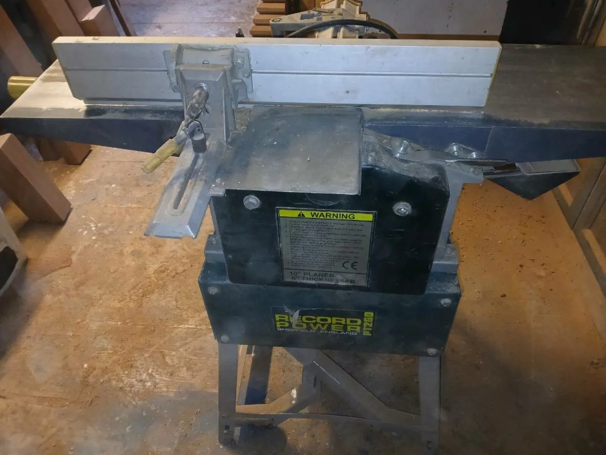 Record power planer thicknesser - Image 1