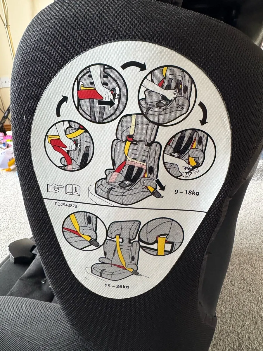 Graco 1-2-3 Car seat harness booster seat - Image 3