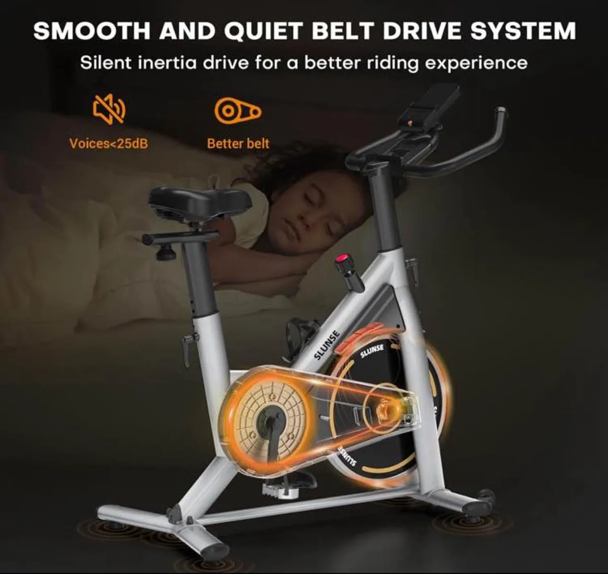 Exercise Bike, Spin Bikes Equipment - Image 4