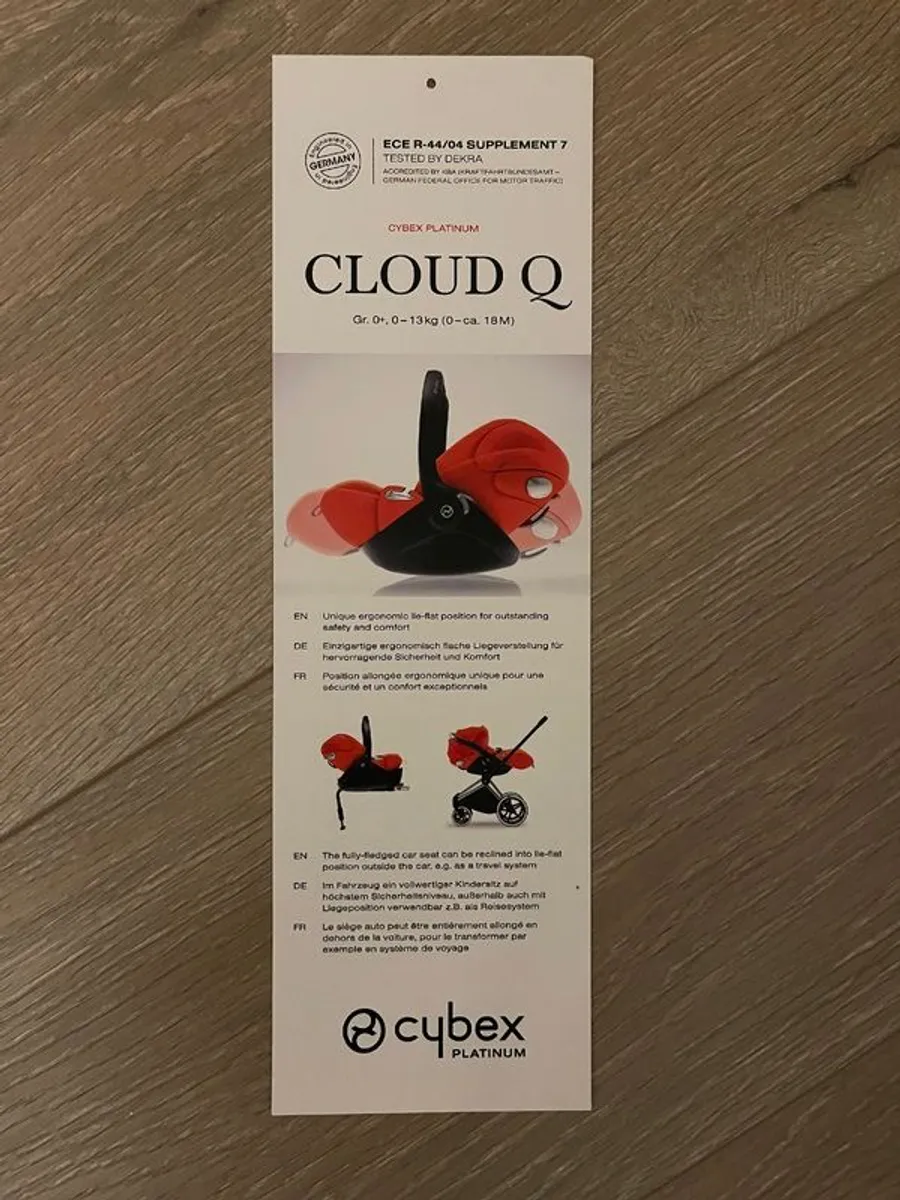Cybex cloud Q infant carseat - Image 3