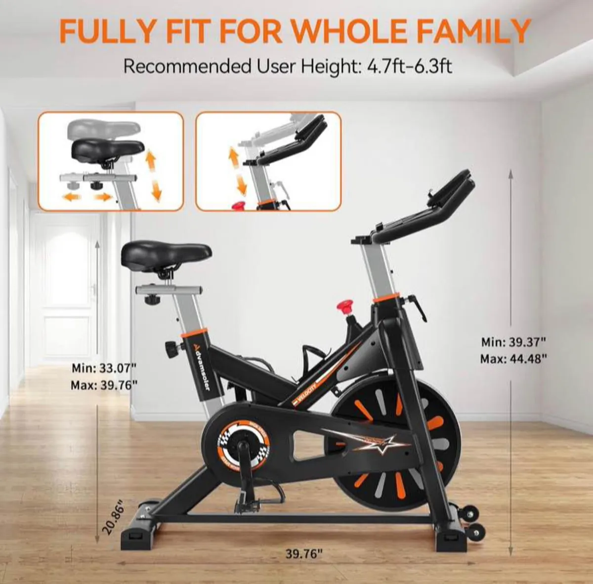 Exercise Spin Bike for Home Gym Use - Image 4