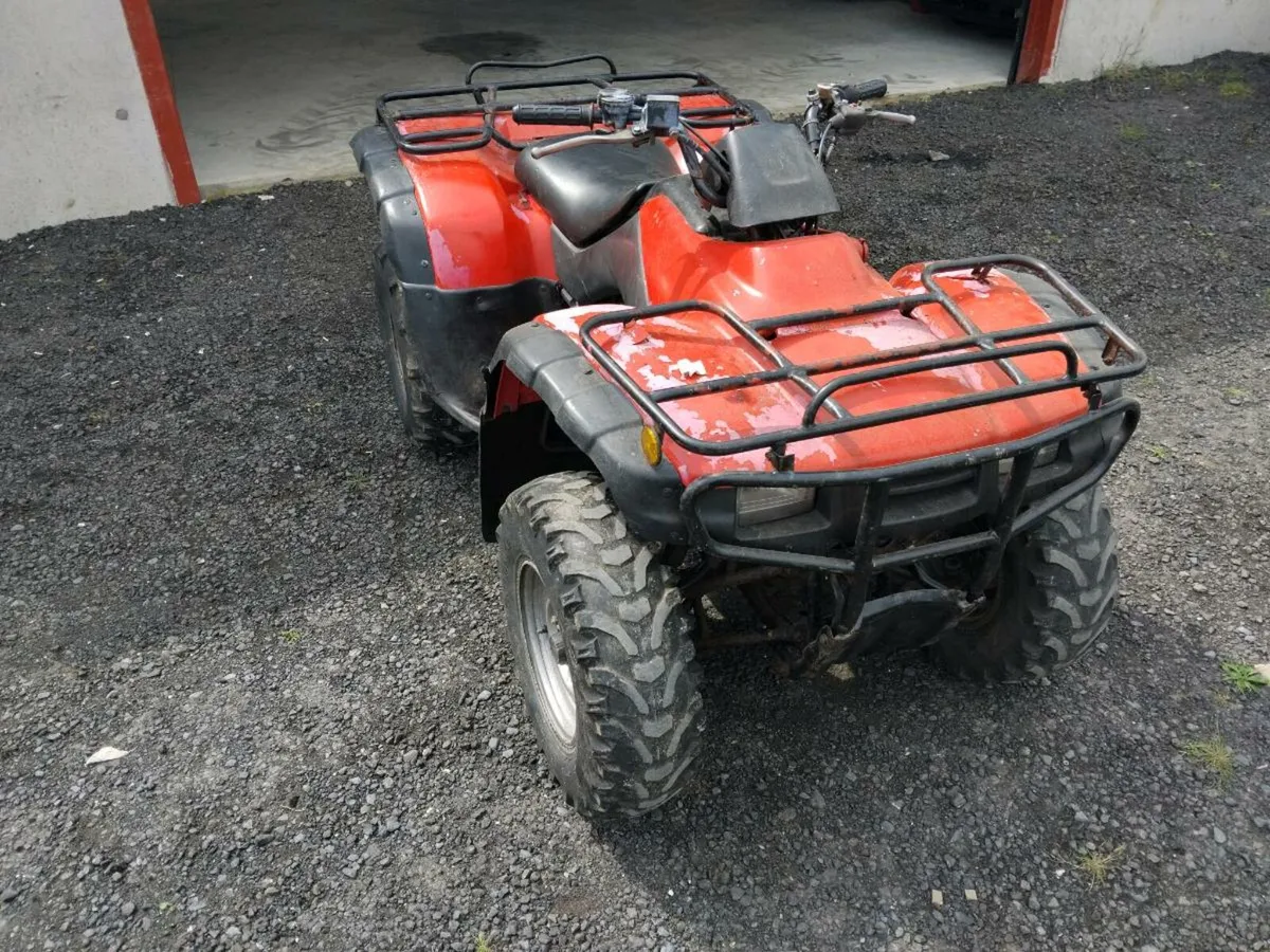 Honda Trx 350 2wd farm quad - Image 1