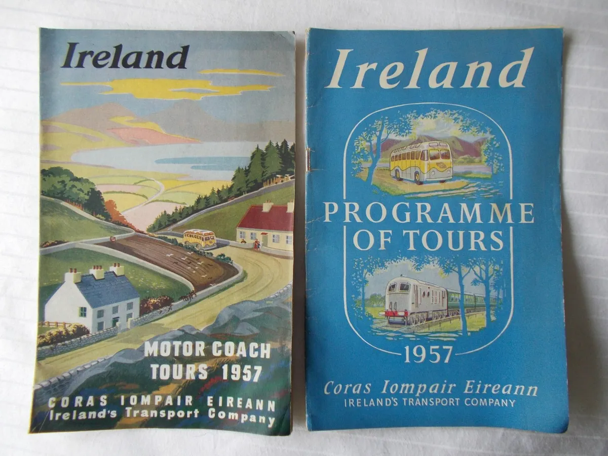 Two C.I.E. Ireland Tours Programmes 1957 - Image 1