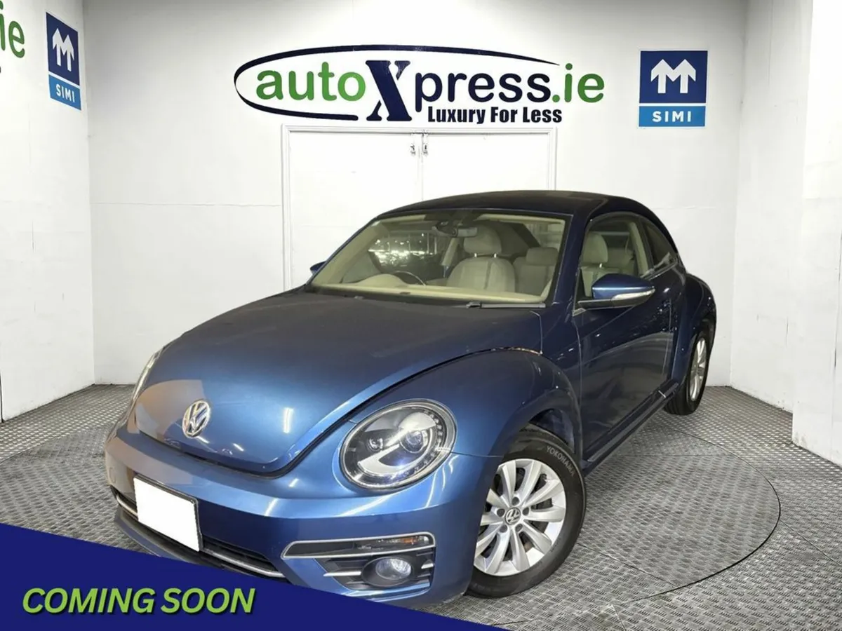 Volkswagen Beetle 1.2 Automatic, Reversing camera - Image 1