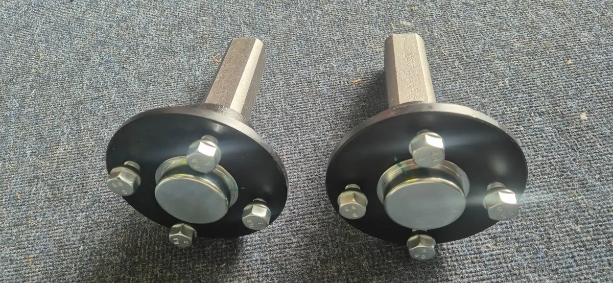 Pair of black stubs €89 wheels available - Image 1
