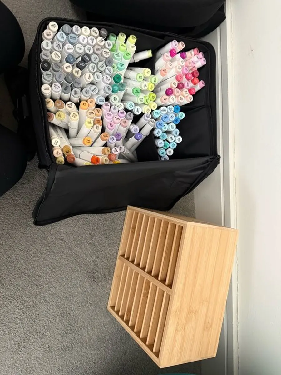 Ohuhu alcohol markers plus storage - Image 3