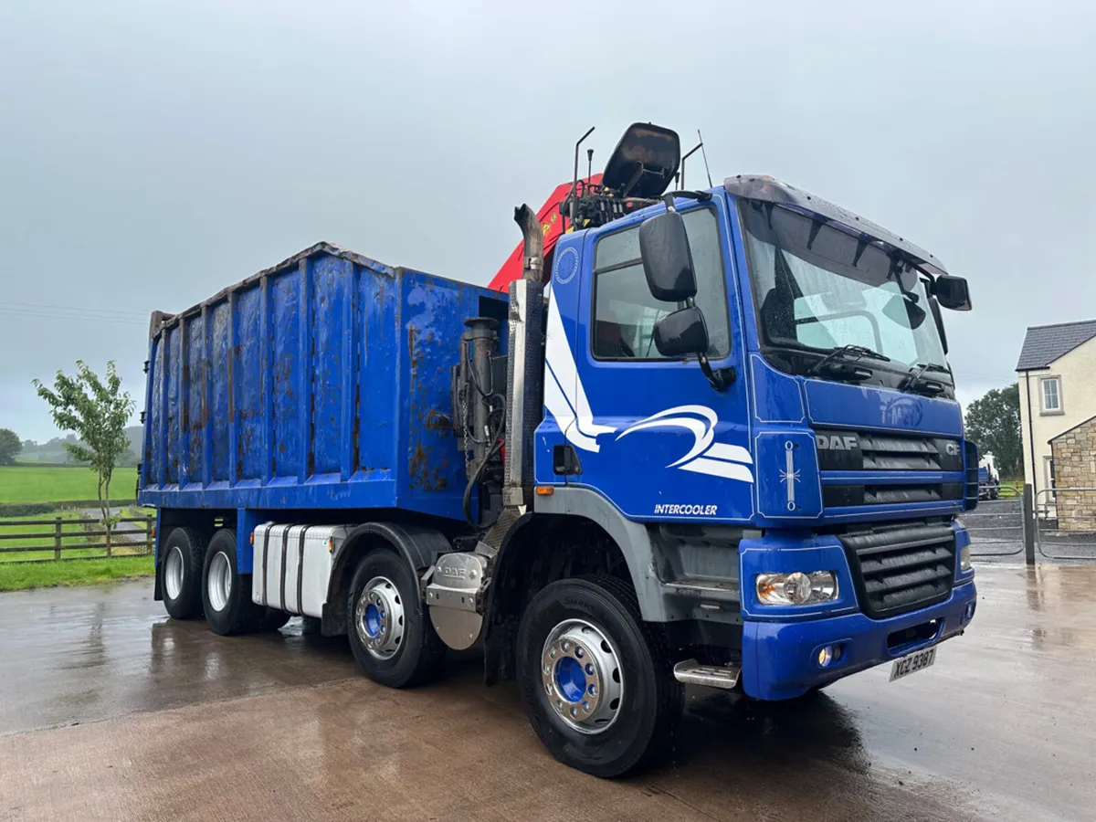 2010 DAF CF85 410 recycling spec truck - Image 4