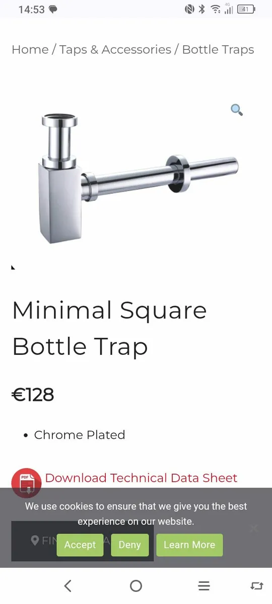 Toilet, sink and waste - Image 2