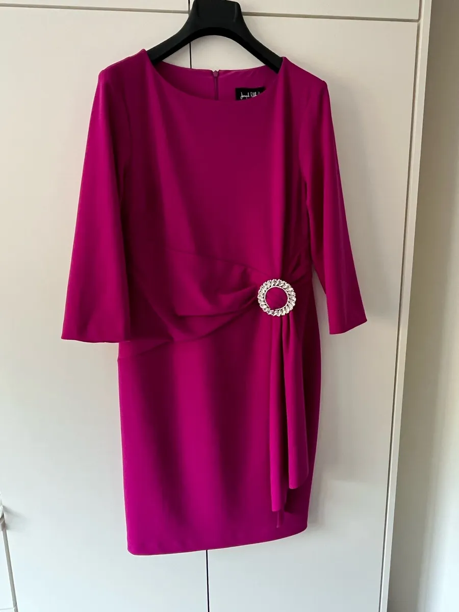 Joseph Ribkoff Cerise Pink dress - Image 1