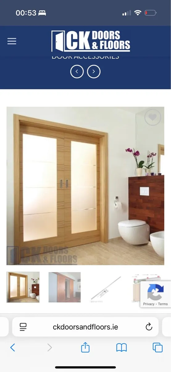 HENDERSON SLIDING DOOR KIT X 2 - Image 1