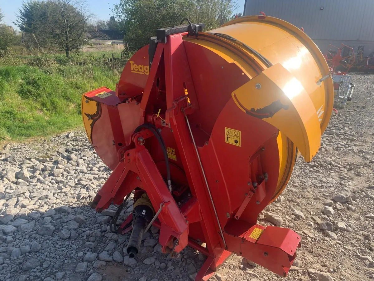 TEAGLE 4040 BALE SHREDDER, AS NEW - Image 3