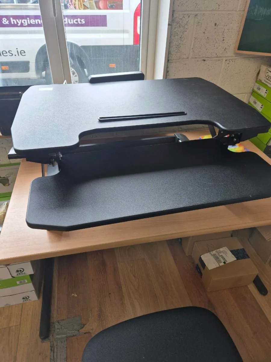 Sit stand desk riser - Image 1