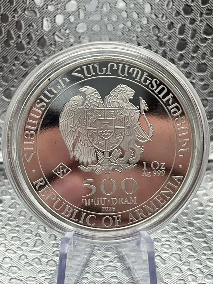 1oz Fine 999 Silver Bullion Noah's Ark 2025 Coin. - Image 2