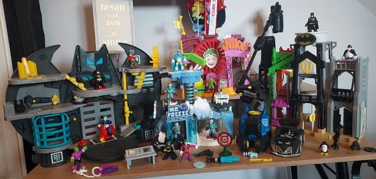 Imaginex DC Batman Playsets - Image 1