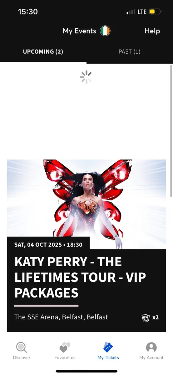 Katy Perry vip package - Image 1
