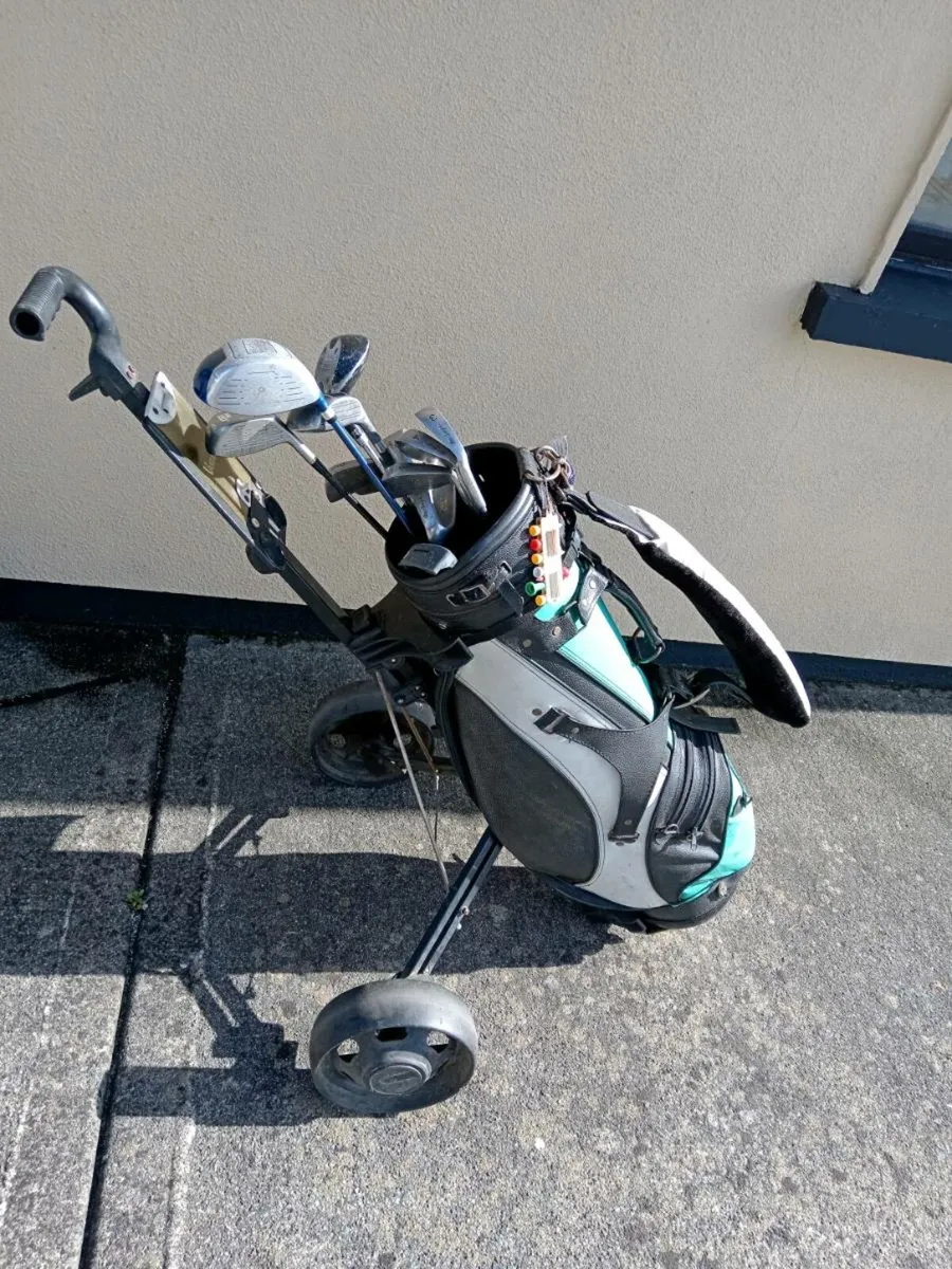 Full set golf clubs and junior set - Image 3