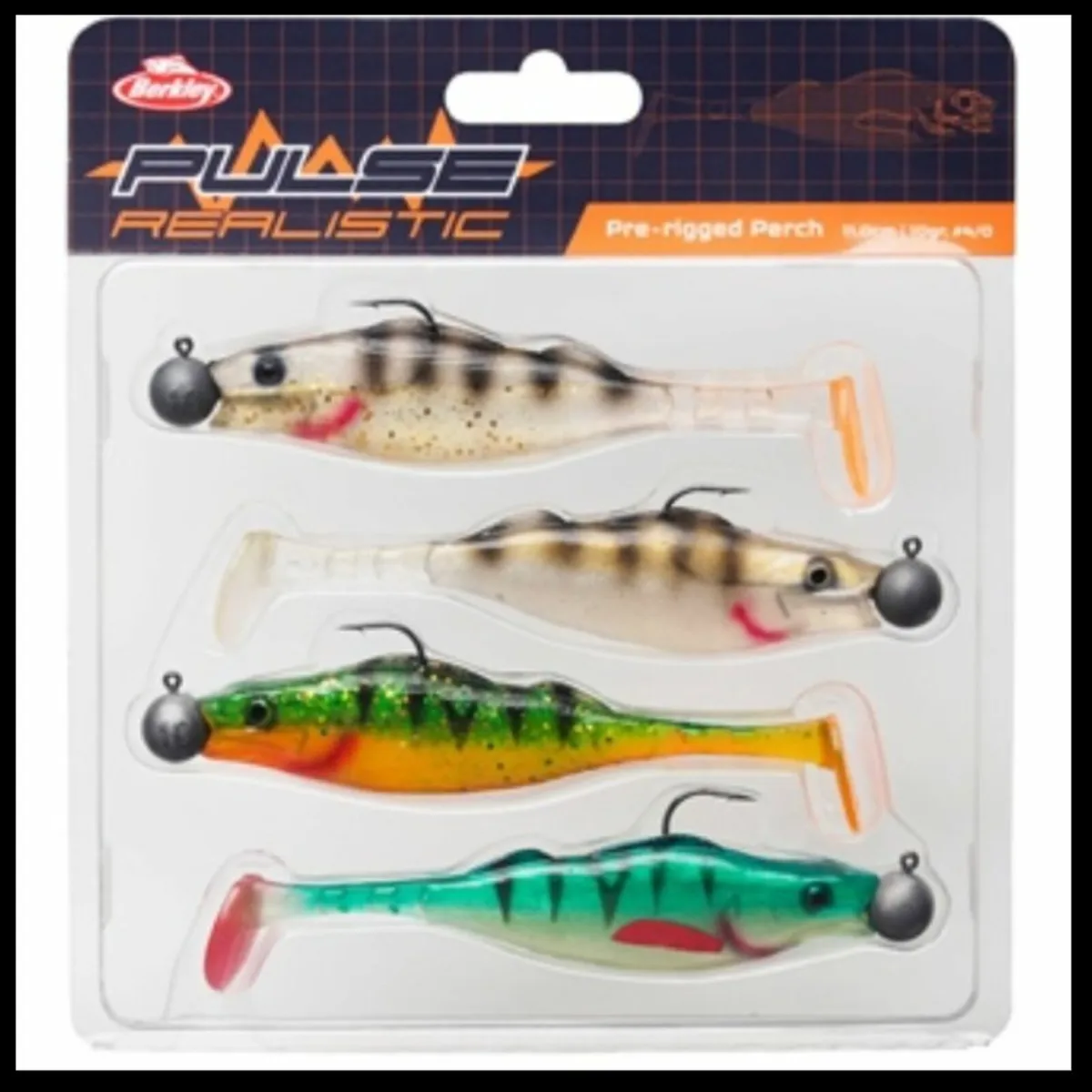 Pre rigged perch lures
