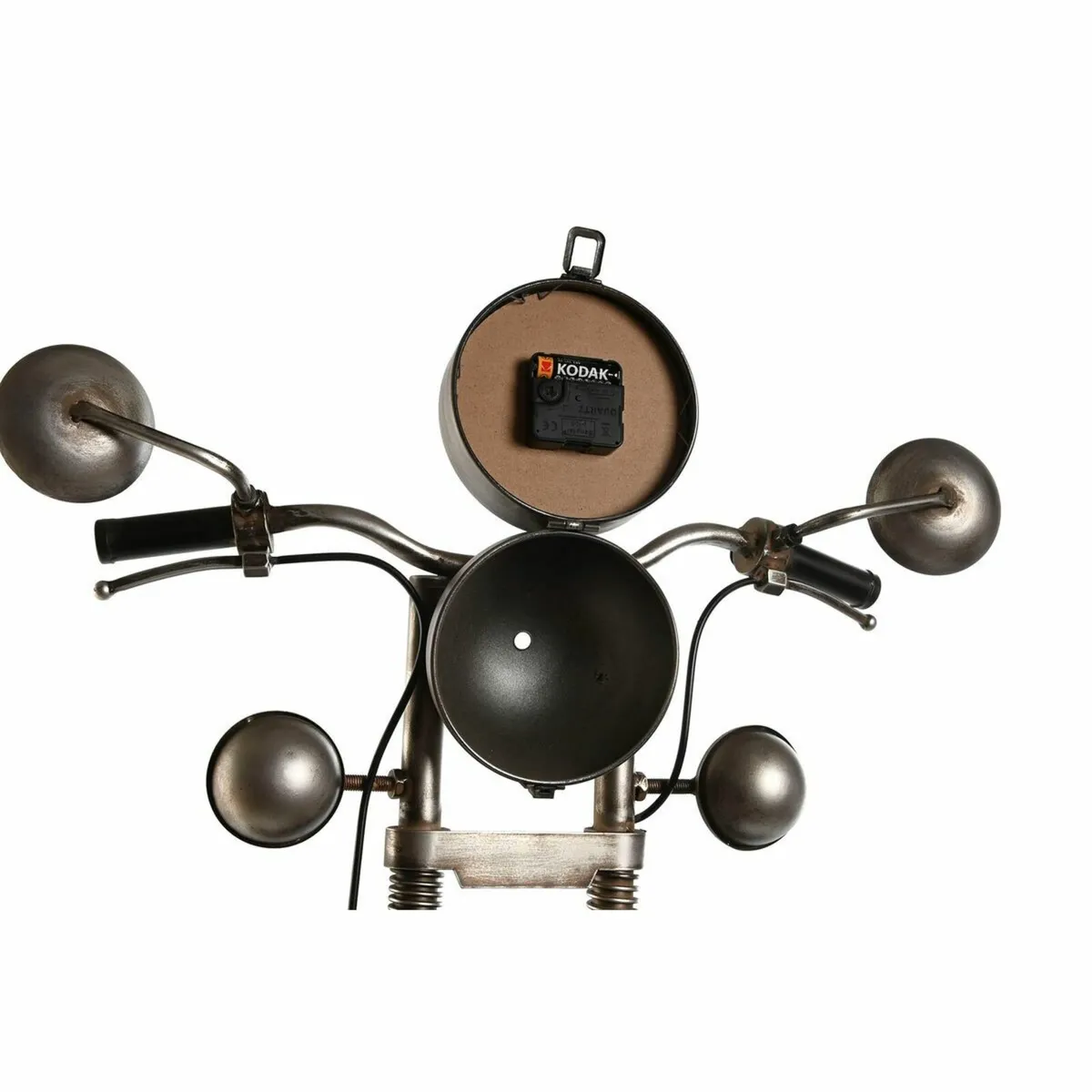 Vintage Motorbike Wall Clock with Shelves The Ulti - Image 2