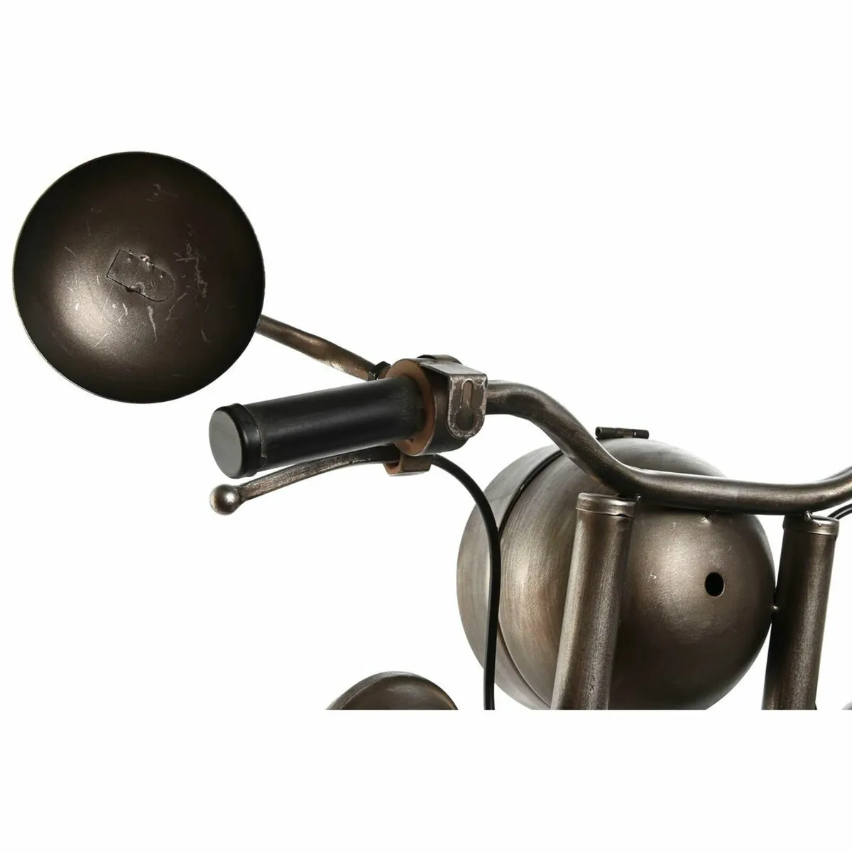 Vintage Motorbike Wall Clock with Shelves The Ulti - Image 3