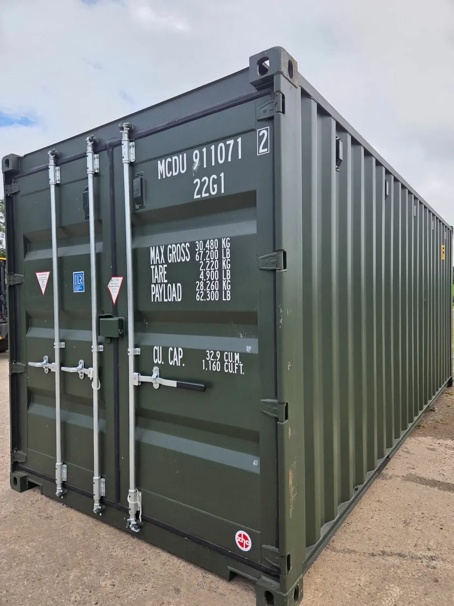 NEW 20ft Double End Door Shipping Container 2025!! - Image 1