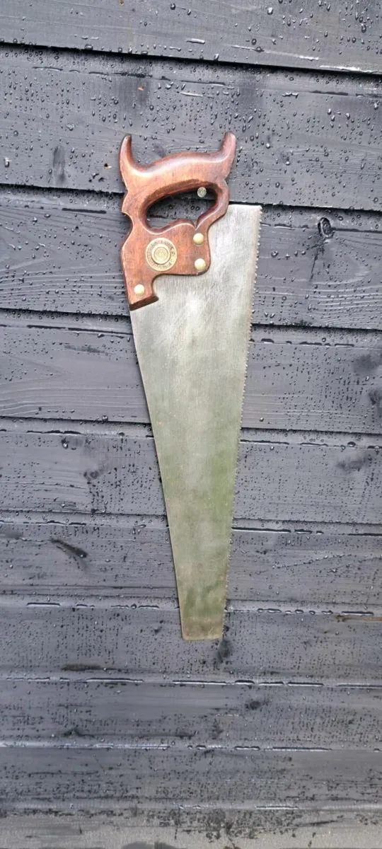 3 Old hand saws  €43 each - Image 1