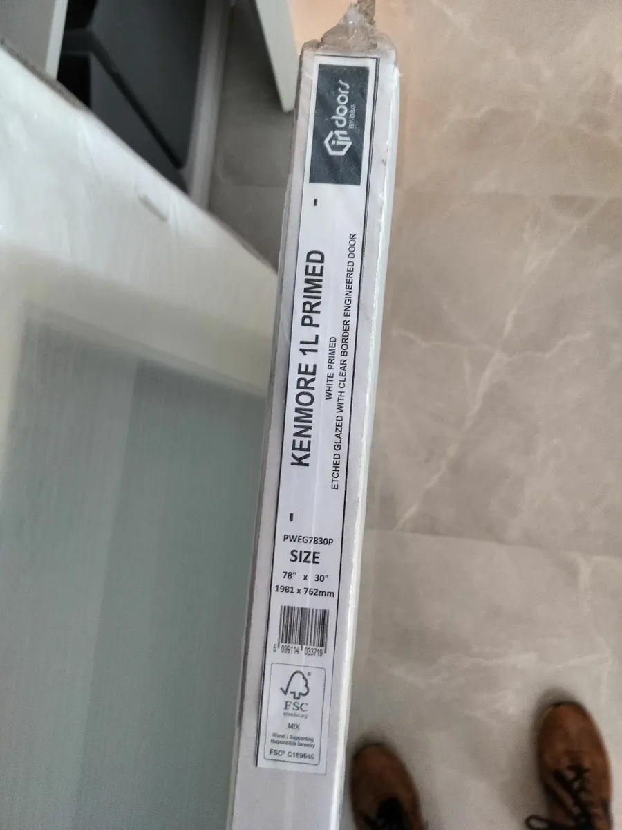 Brand new internal Kenmore etched glazed doors - Image 2