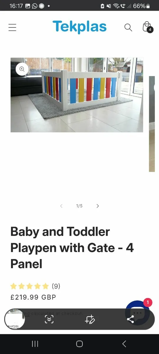 Baby playpen - Image 3