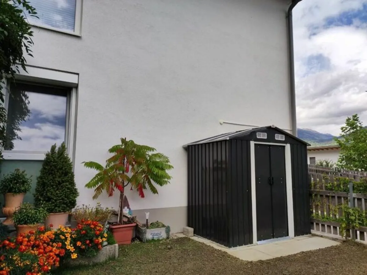 Metal Garden Shed Anthracite (6.5 x 4.3 x 6.2 ft) - Image 1