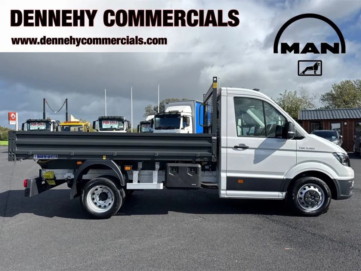 MAN TGE RWD 160 HP Tipper - Image 1