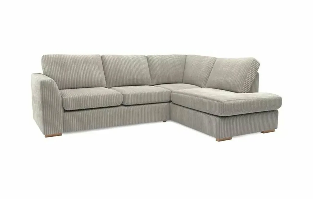 Corner Couch & Ottoman - Image 2