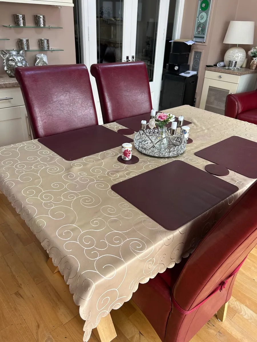 dining room table plus 2 seatersofa - Image 3