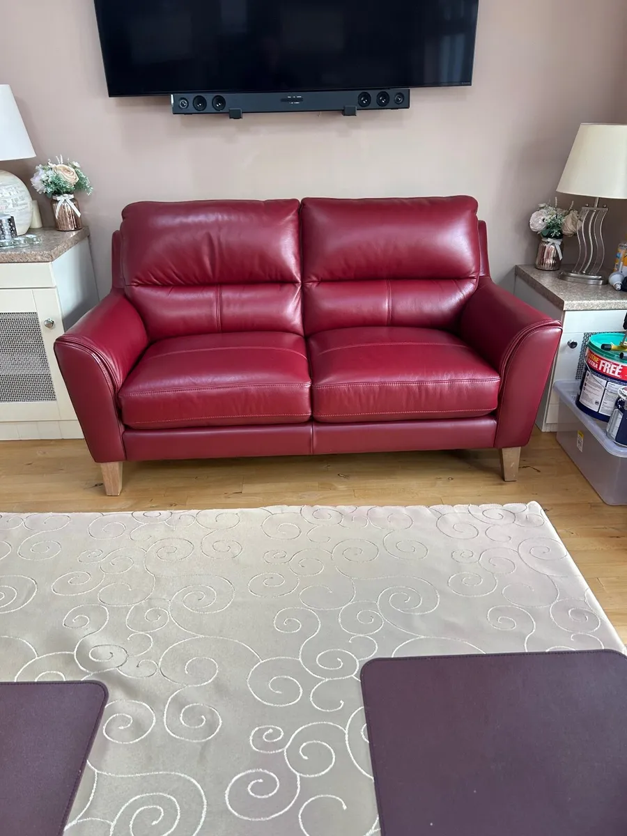 dining room table plus 2 seatersofa - Image 4