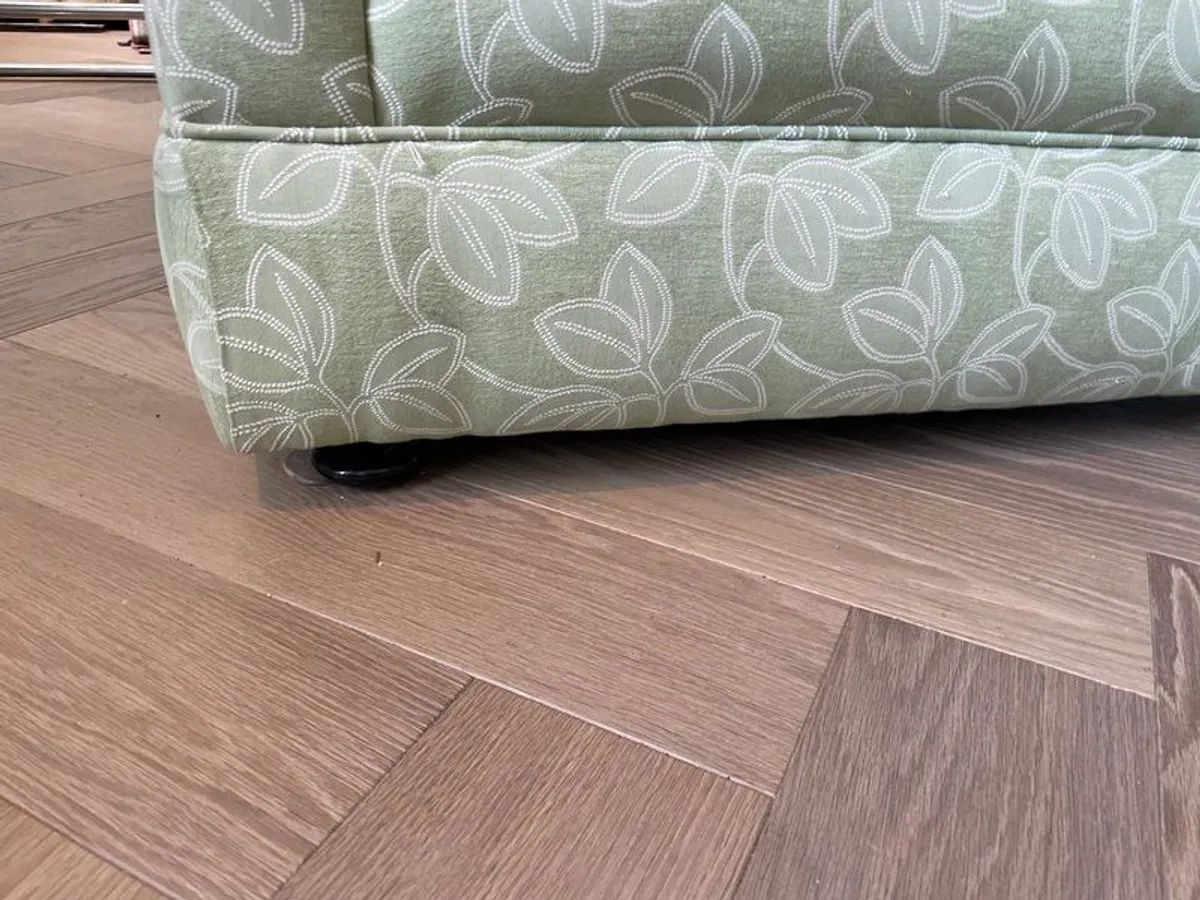 x2 Matching Large armchairs with designer fabric - Image 3