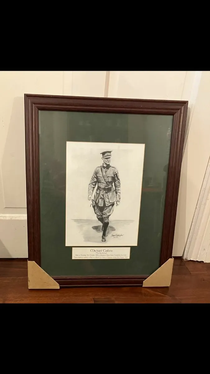 Michael Collins framed print - Image 1