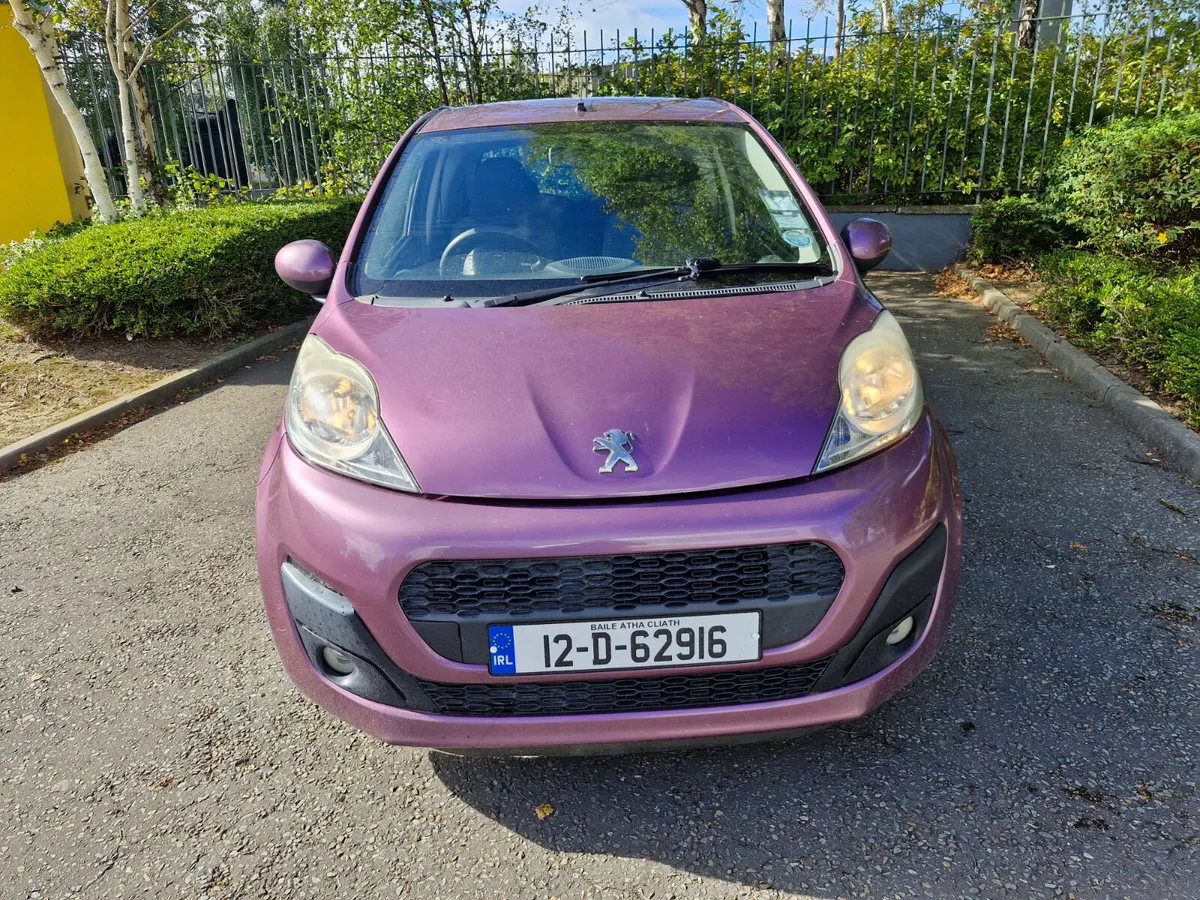 2012 Peugeot 107 1LT Petrol Only 57k KLM €4,995** - Image 2