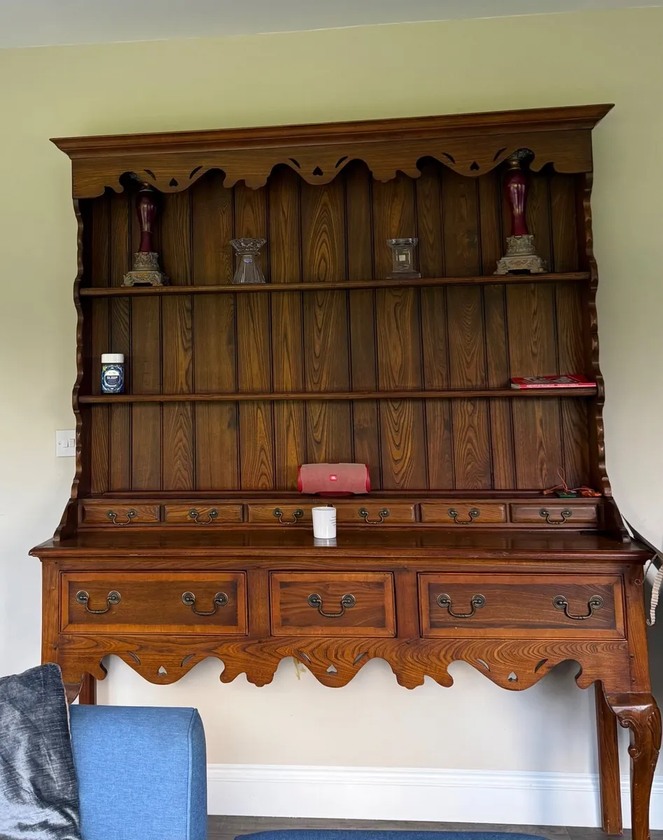 French style walnut dresser - Image 1