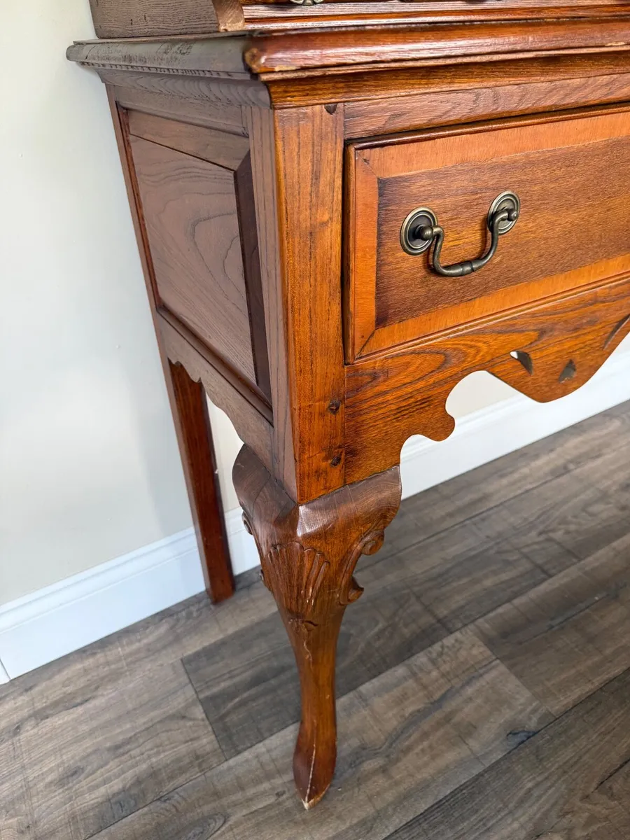 French style walnut dresser - Image 3