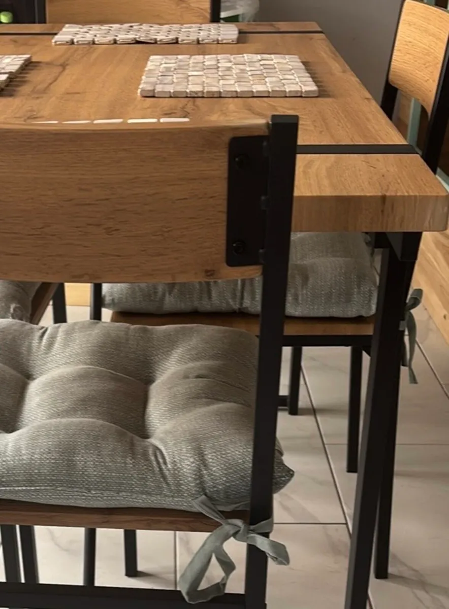 Table & 4 Chairs - Image 1
