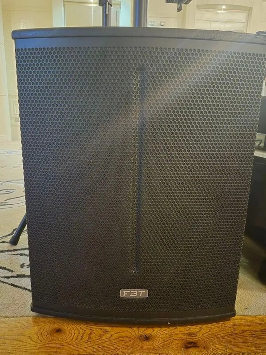 2 x FBT xsub 118 Bass Bins - Image 1